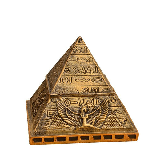 Personality Ancient Egypt Khufu Pyramid Model Creative Small Ornaments Home Decoration Crafts Jewelry Box Gift