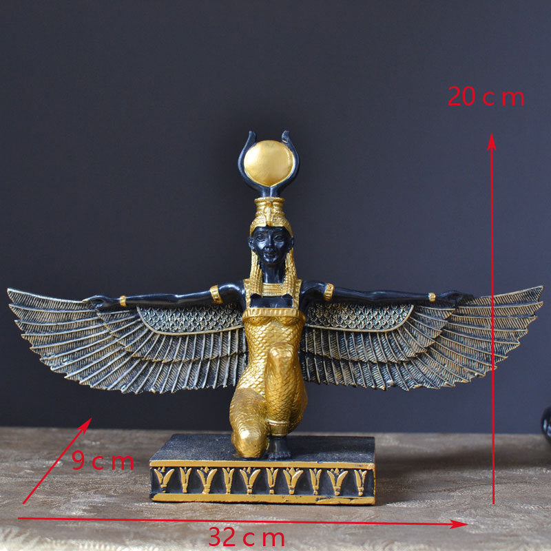 Egyptian Gods Isis Study Decoration Ornaments