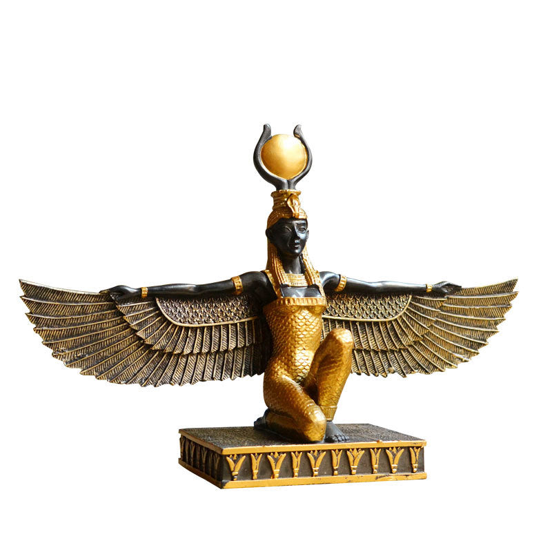 Egyptian Gods Isis Study Decoration Ornaments