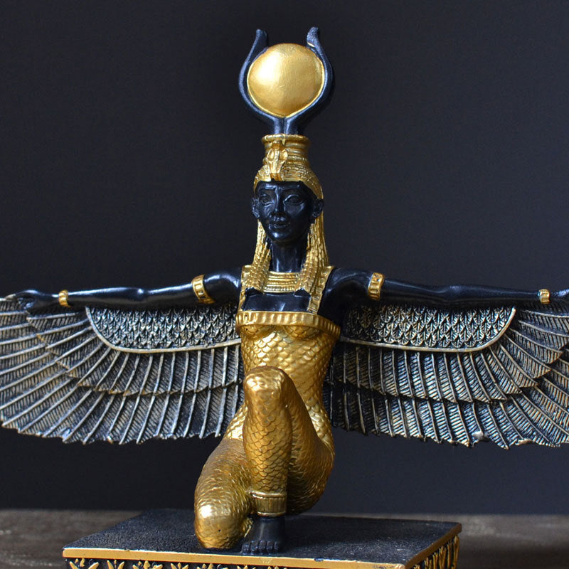 Egyptian Gods Isis Study Decoration Ornaments